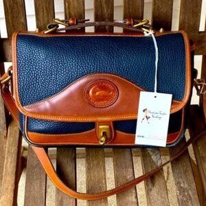 Dooney & Bourke 90s Crossbody Leather Essex Top Handle